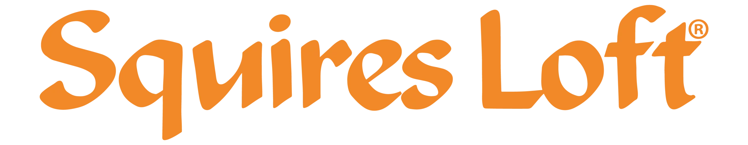 Squires Loft Orange Logo